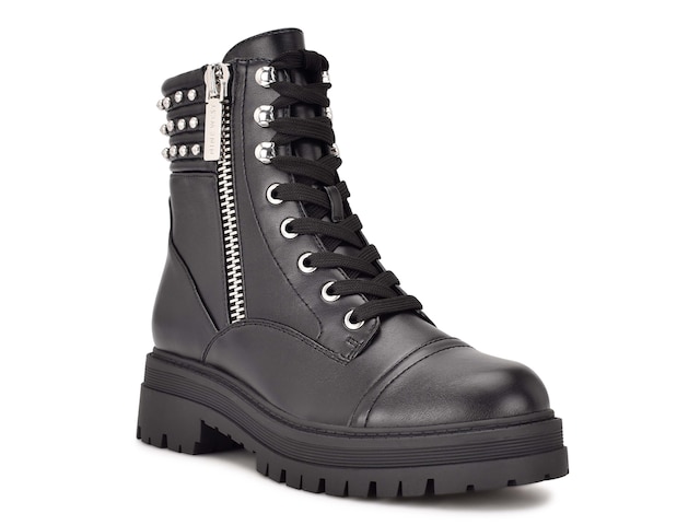 Nine West Pimmz Combat Boot - Free Shipping | DSW