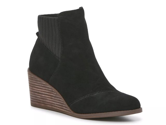 toms wedge bootie