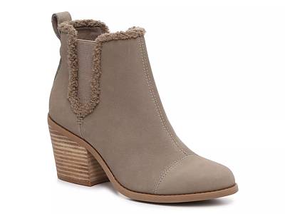 Toms toffee microfiber outlet women's avery booties