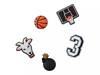 Crocs Jibbitz 5-Pack Sport Shoe Charms | Jibbitz, Basketball, 5 Pack