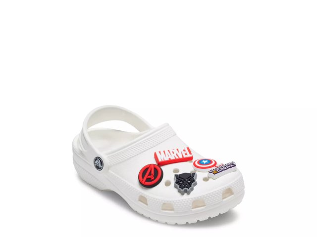 Crocs Marvel Jibbitz Set 5 Pack Free Shipping DSW