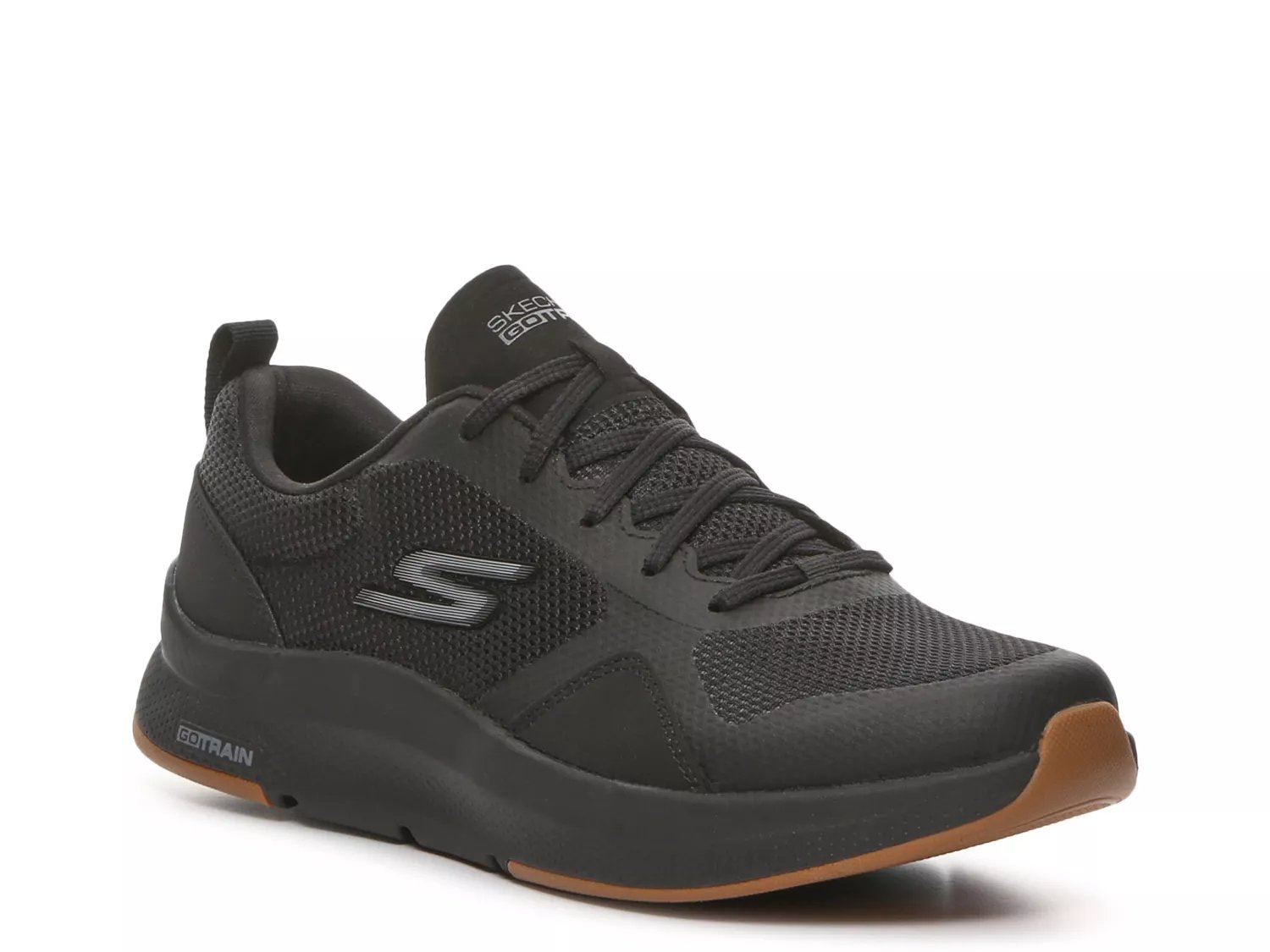 Skechers go shop train mens black