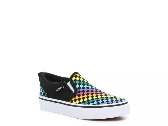 Checkered vans dsw shop