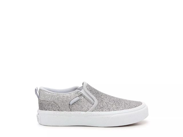 Vans Asher Slip On Sneaker Kids Free Shipping DSW