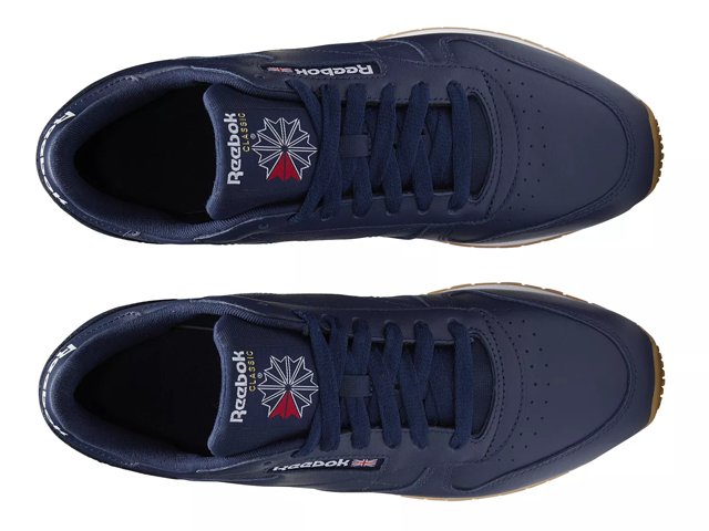 Reebok classic leather navy blue shop