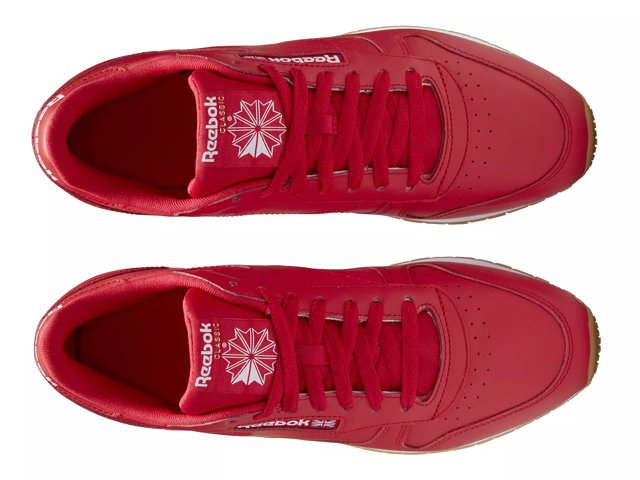 Reebok classic leather womens red sales