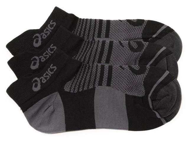 ASICS Quick Lyte Men's No Show Socks - 3 Pack - Free