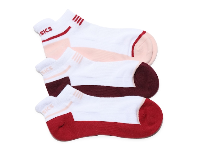 ASICS Intensity 3 Women's Ankle Socks - 3 Pack - Shipping | DSW