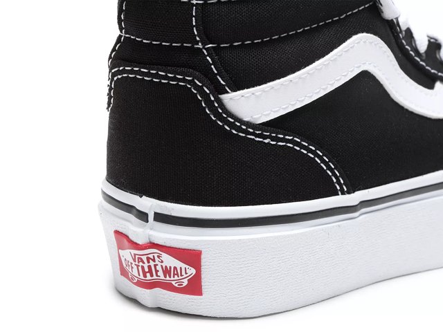 Vans ward hi platform discount
