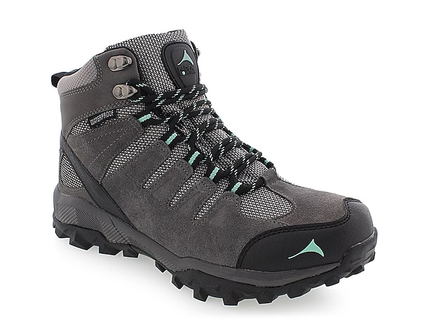 Crivit Women's Trekking Shoes, Hiking Boots, Blue / Grey / Black