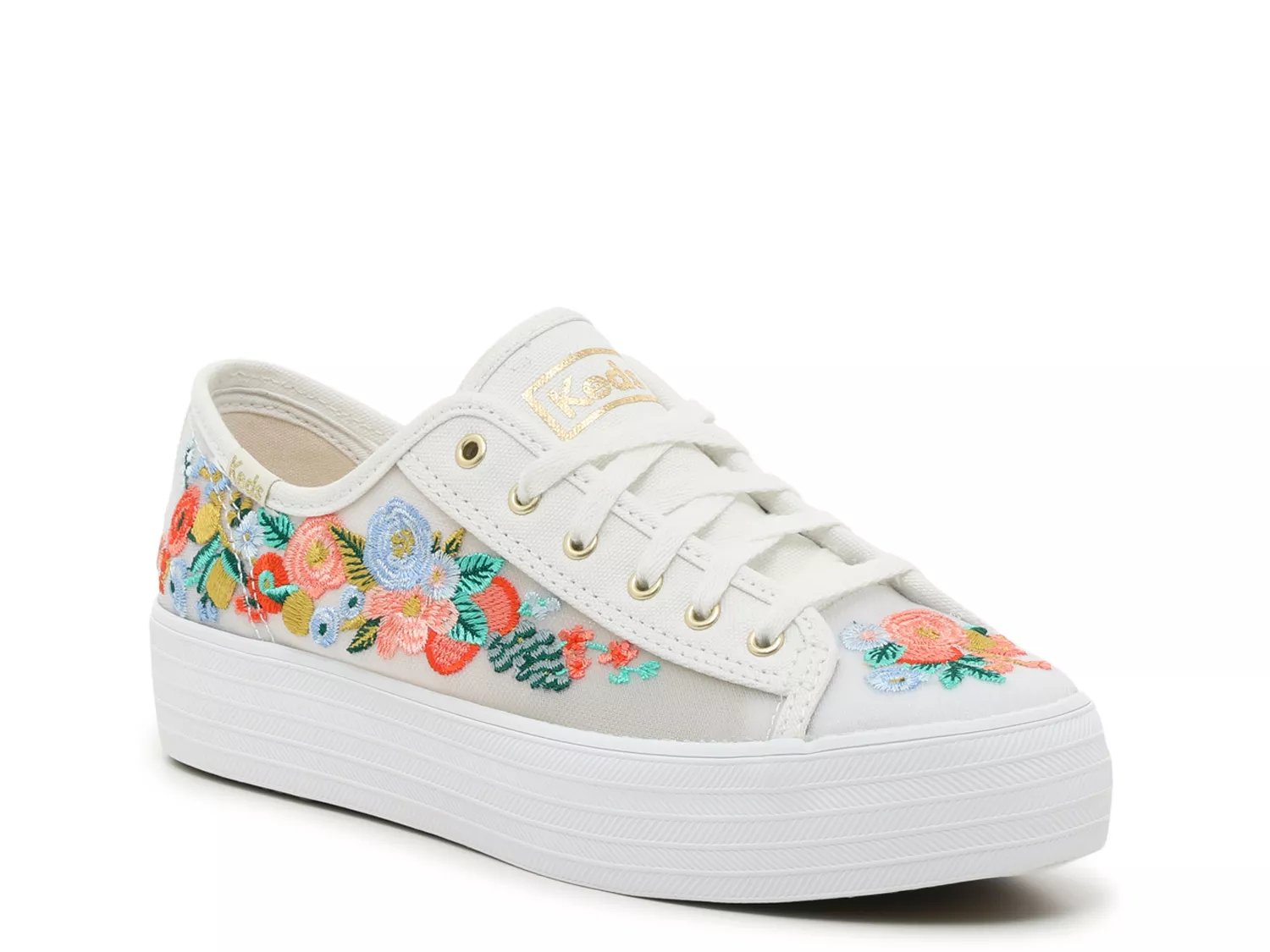 Keds Triple Kick Rifle Paper Co. Platform Sneaker Women s