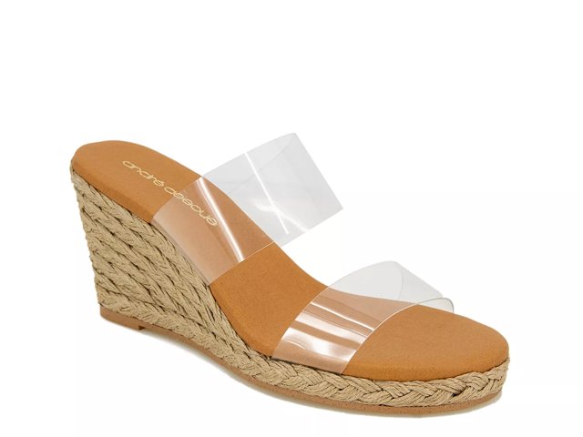 Dsw clear sandals discount