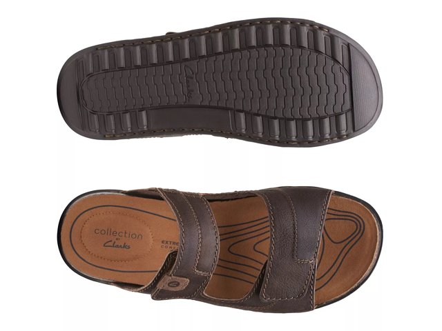 Clarks men's deals slide sandals