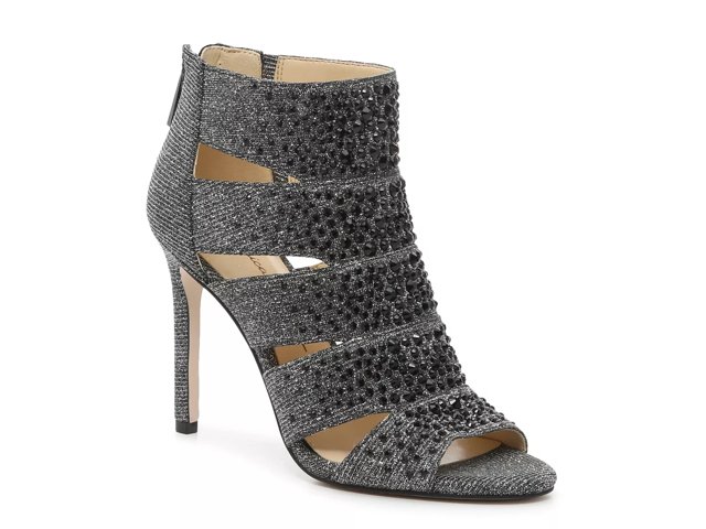 Gray top booties dsw
