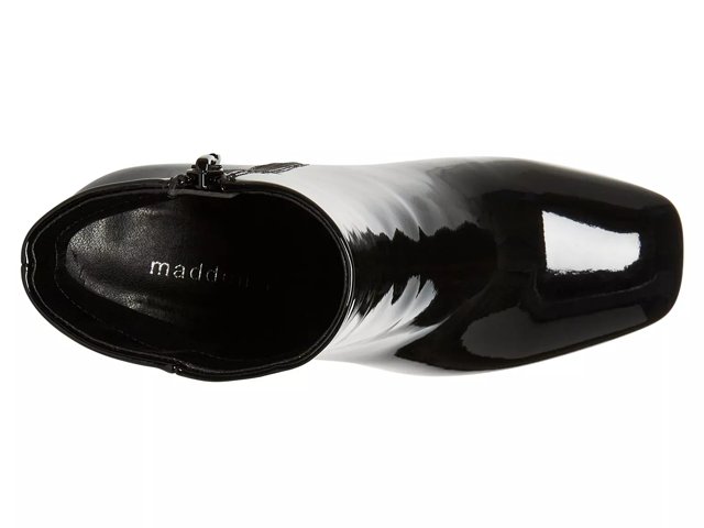 Madden girl patent leather boots sales