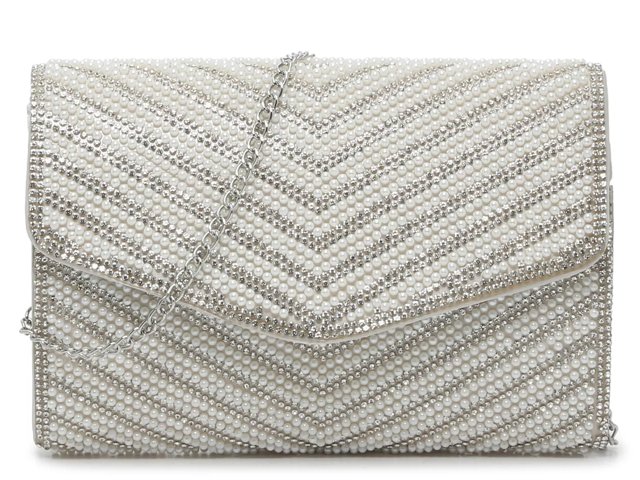Dsw sales silver clutch