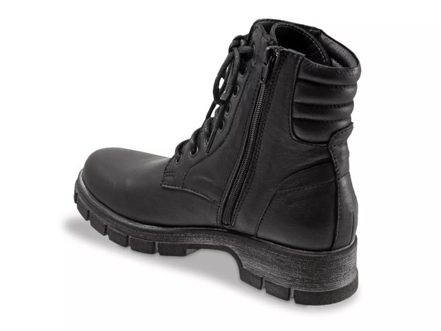 Black combat boots dsw best sale