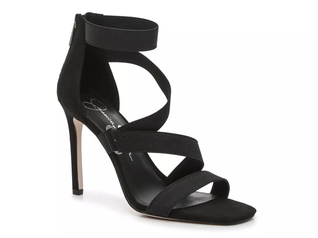 Black strappy heels dsw best sale