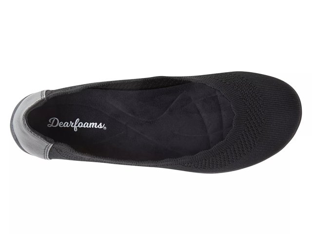 Dearfoam womens discount ballet slippers