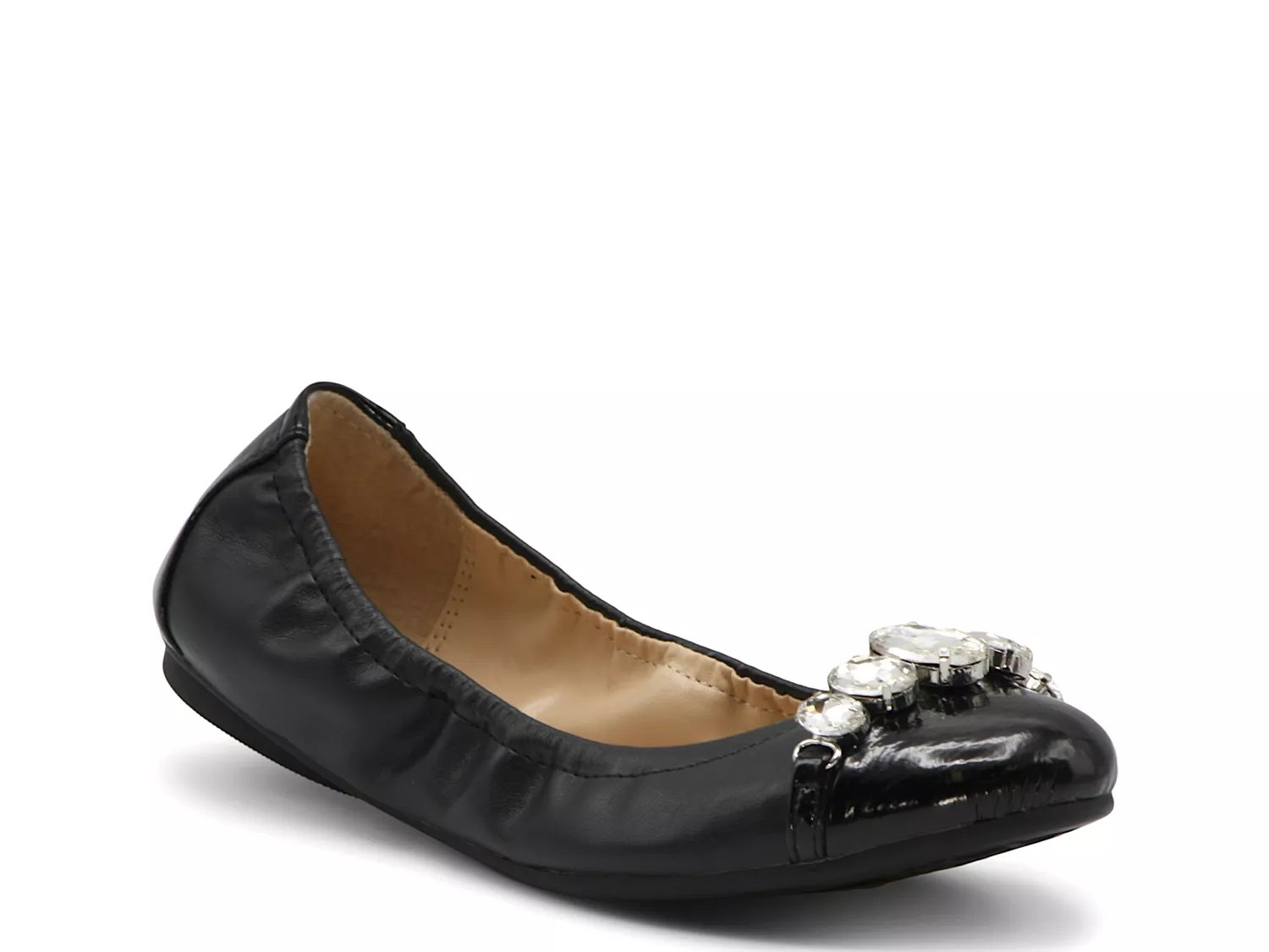 Adrienne vittadini black on sale flats