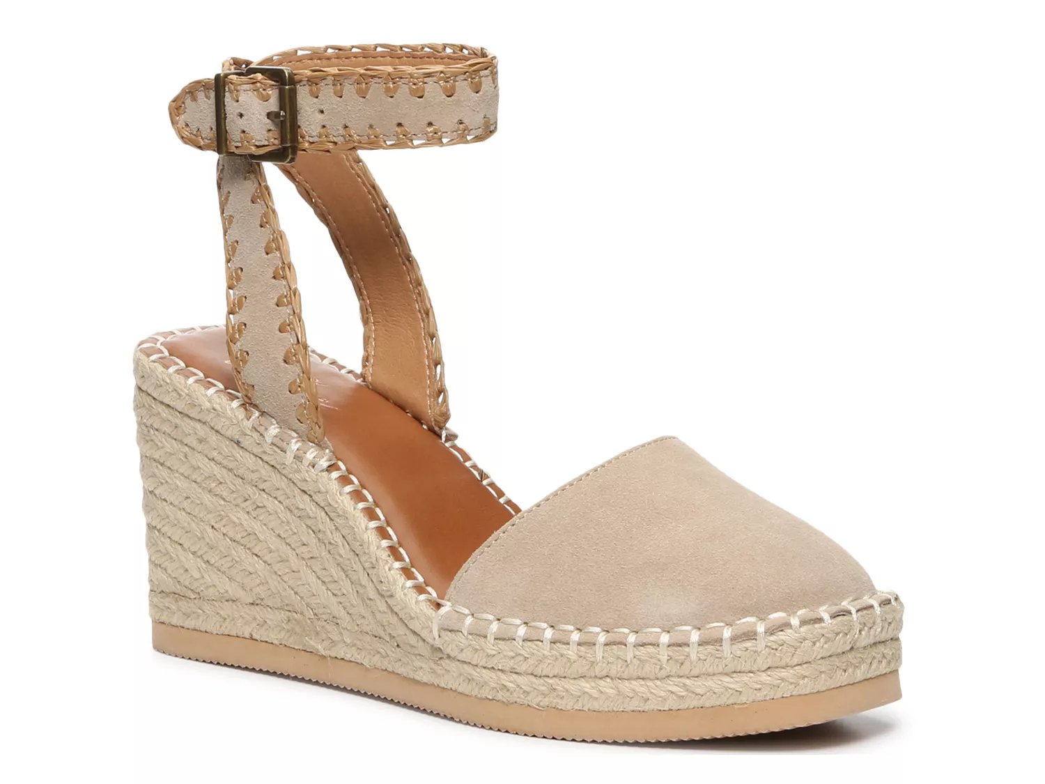 Closed Toe Espadrille Wedges