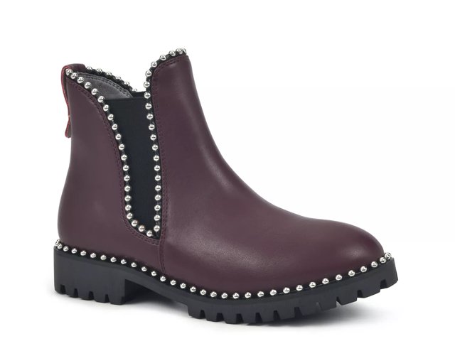 Dsw burgundy boots 2025