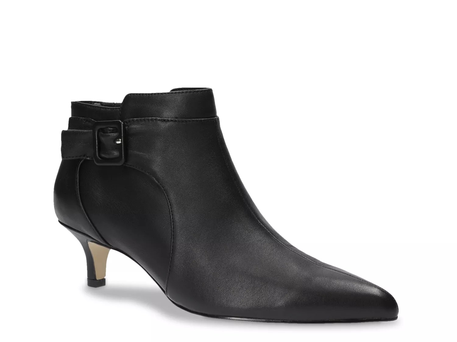 Dsw black leather on sale booties