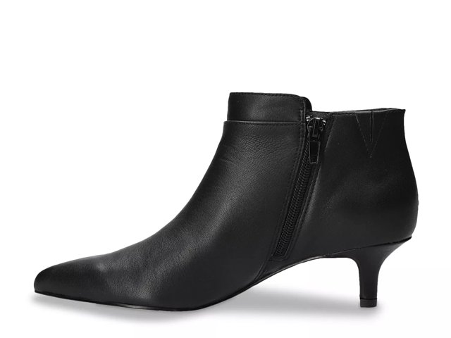 Black leather booties dsw shop