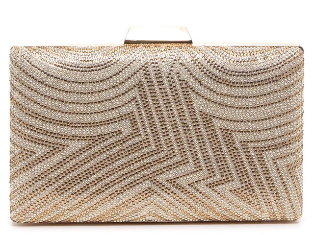 Dsw sales gold clutch