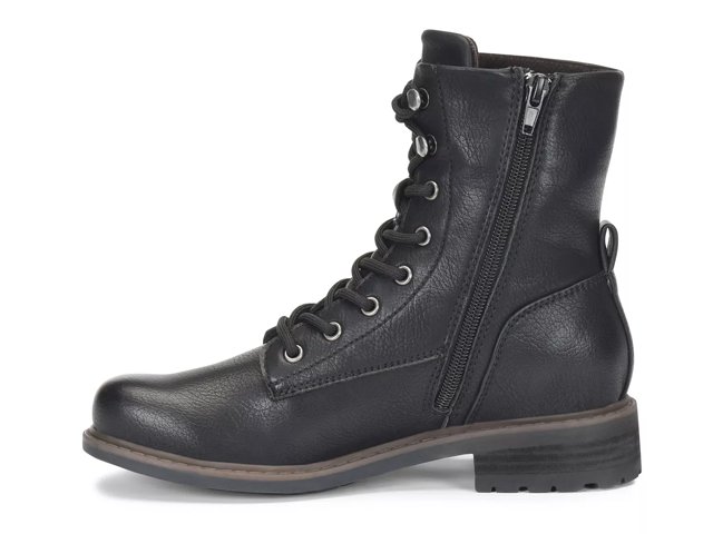Black combat boots dsw hotsell