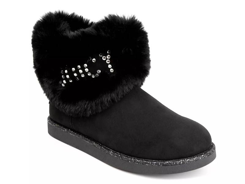 Bearpaw fur boots on sale dsw