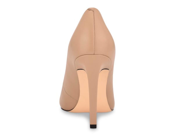 Calvin Klein - Brady Leather Pointed Toe Pump - Wide Width Available