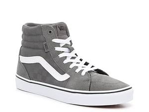 Vans high tops outlet mens grey