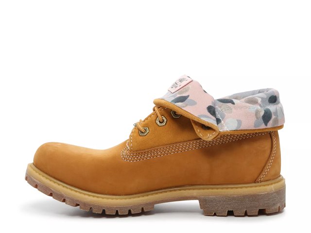 authentic roll top combat boot women's