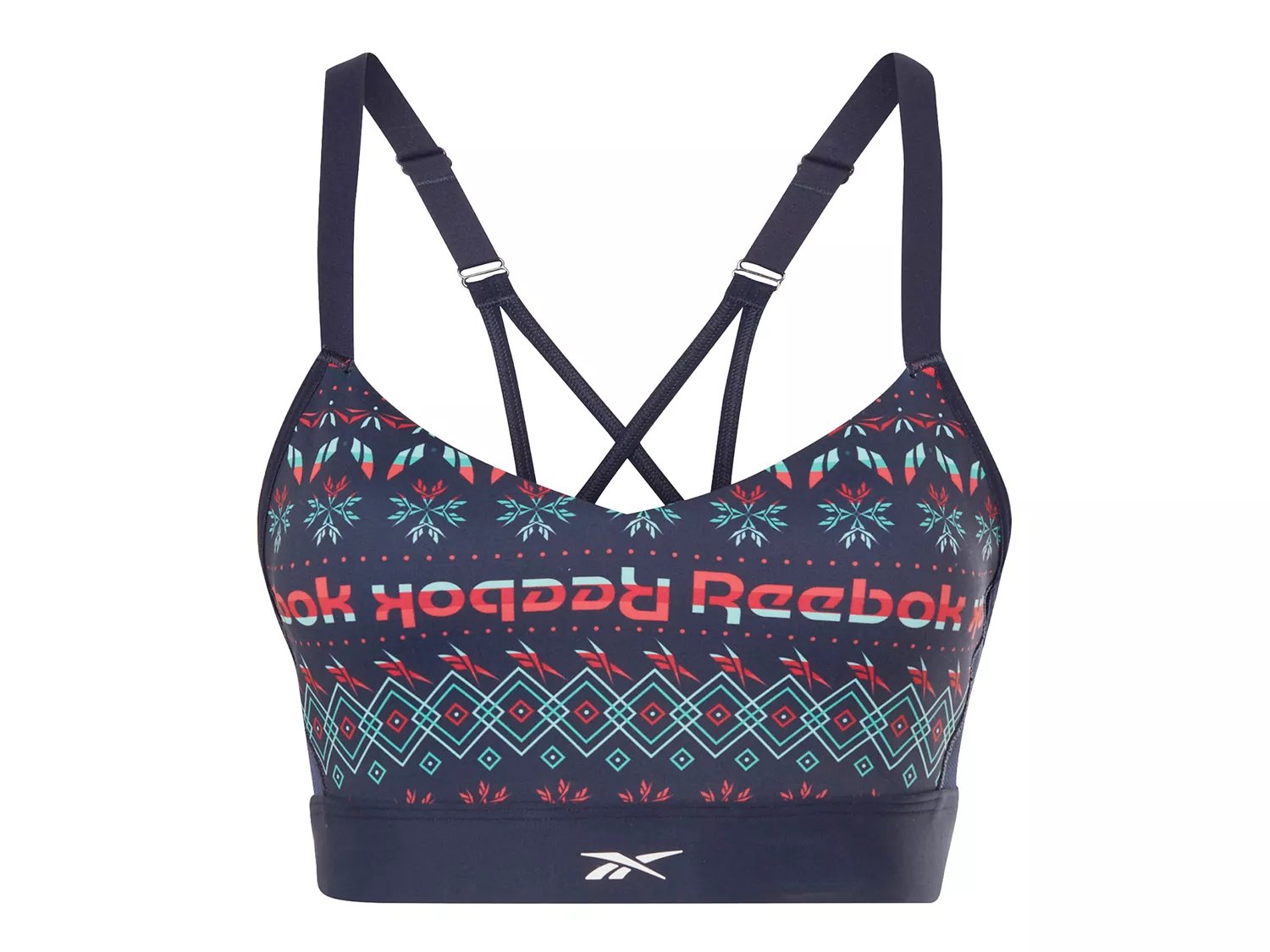 Brassière de Sport Reebok Lux en BLACK