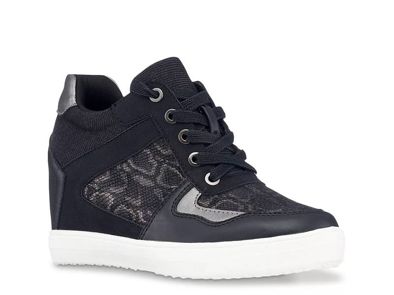 Wedge best sale sneakers dsw