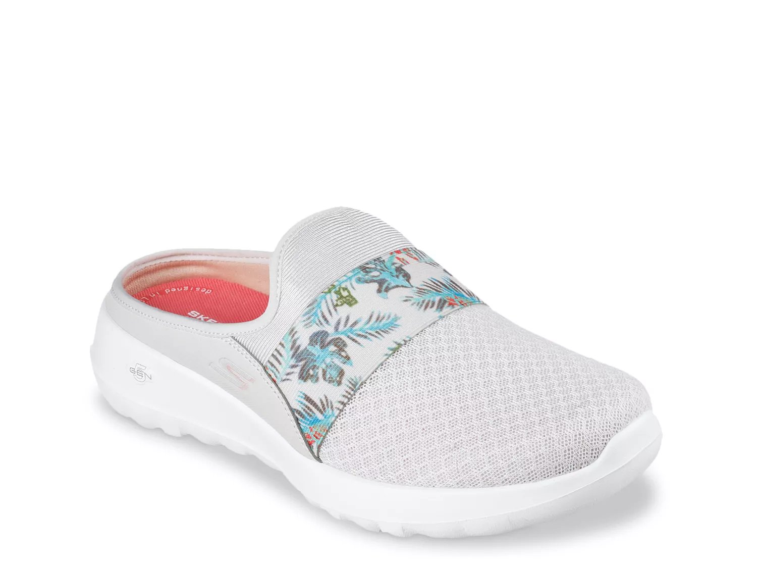 Buy SKECHERS Womens GOwalk Joy Trainers Coral/White