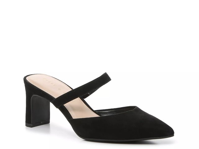 Black mules dsw deals