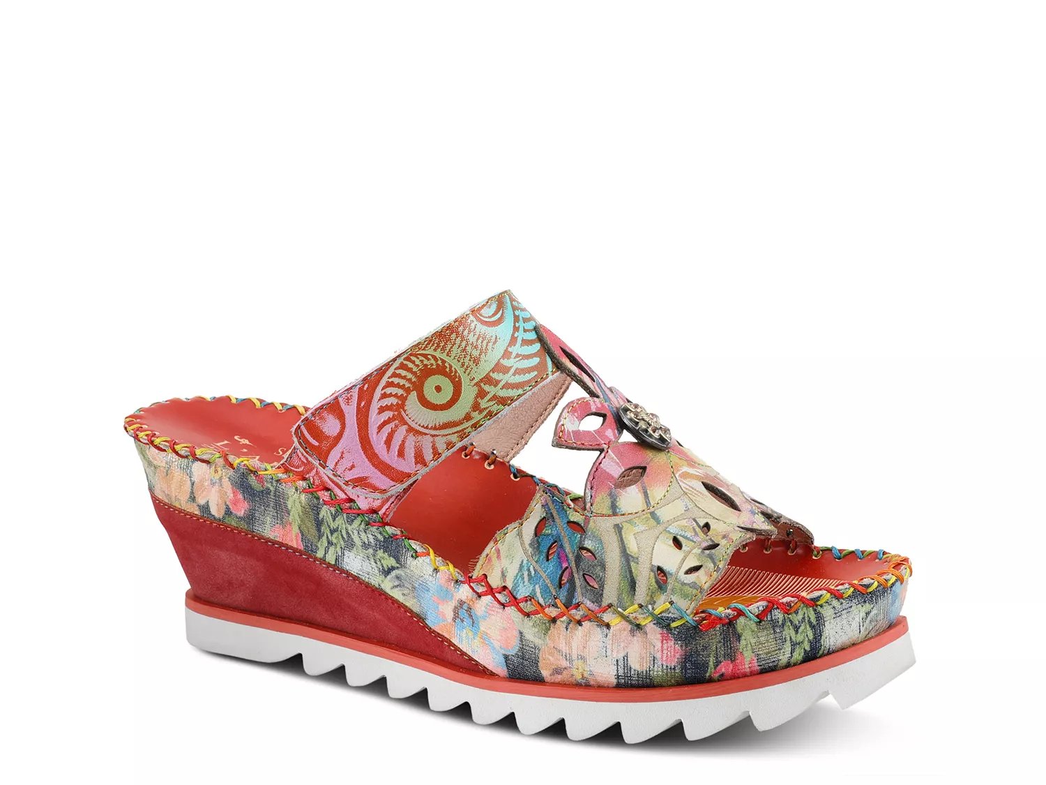 L'Artiste by Spring Step Skater Wedge Sandal Free Shipping DSW