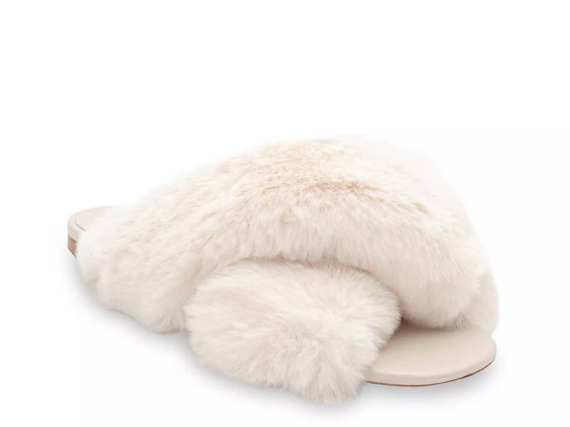 Minnetonka Women's Lolo Faux Fur Slide Slipper