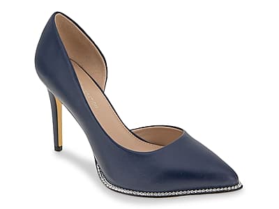 Vince Camuto Women's Size 6.5B Marken Tan Leather Peep Toe Mary Jane High  Heels