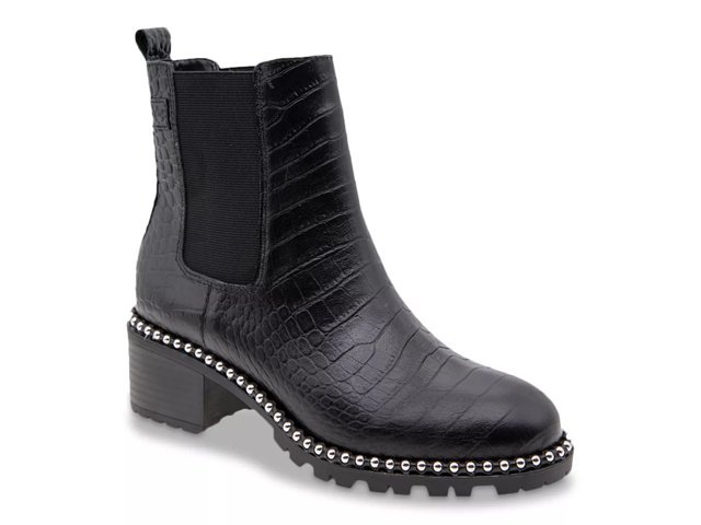 Dsw black 2024 leather ankle boots