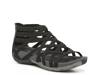 Samina Gladiator Sandal Black view