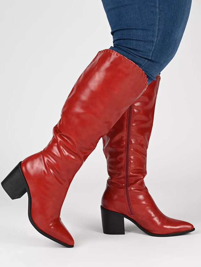 Journee Collection Daria Extra Wide Calf Boot Free Shipping DSW