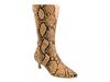 Esperanza Boot Brown Snake Print view