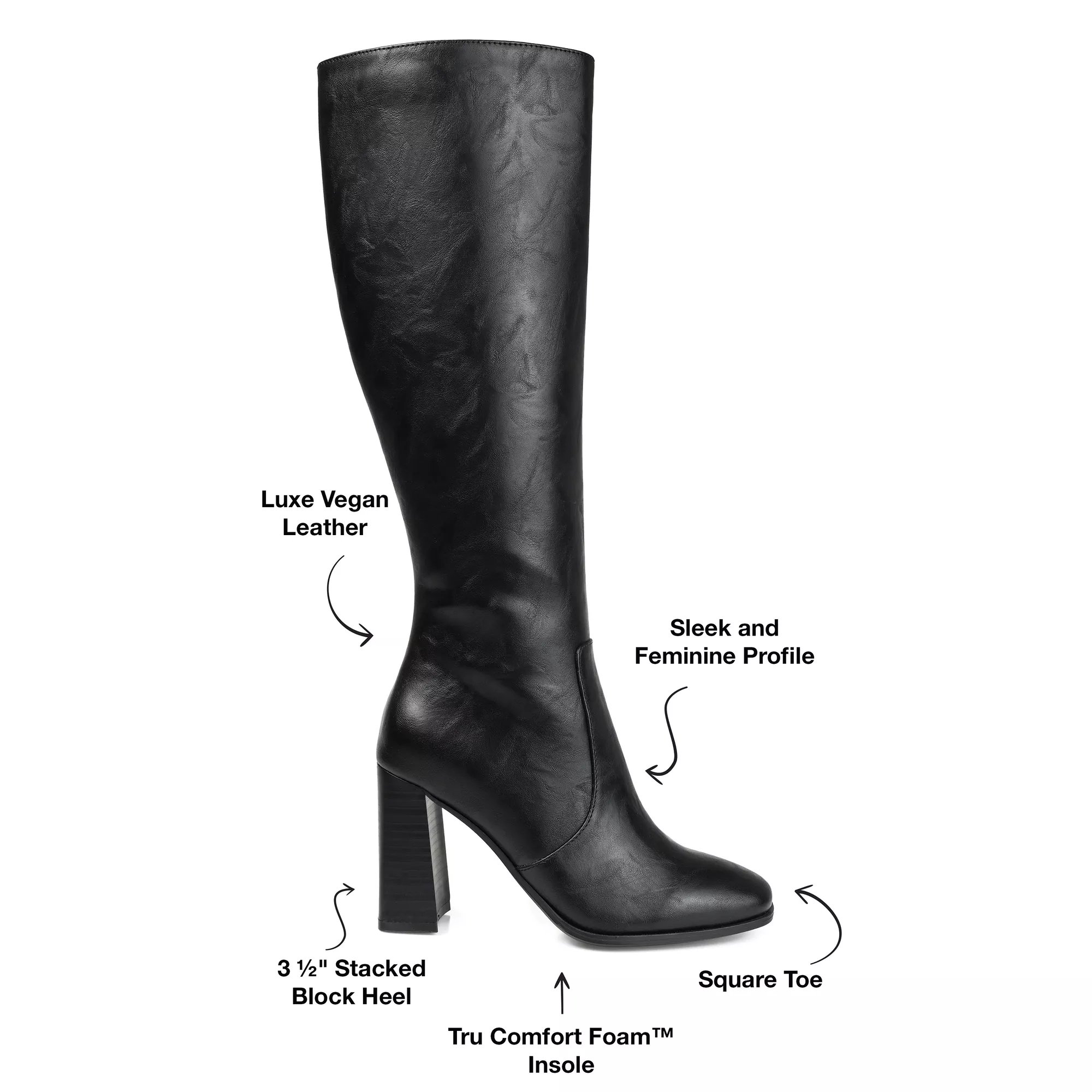 Karima Wide Calf Boot