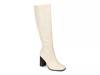 Karima Extra Wide Calf Boot Off White view