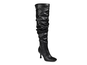 Scrunch hot sale black boots