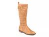 Tan wide store calf boots