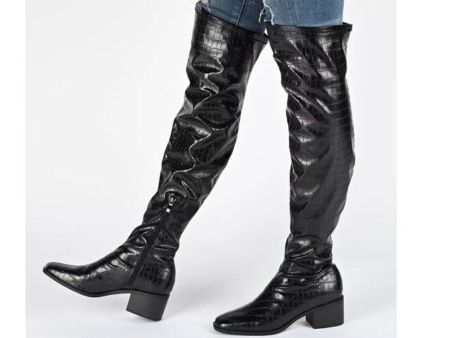 Journee thigh high boots top